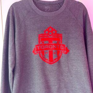 Grey MLS Toronto FC sweatshirt, size XL